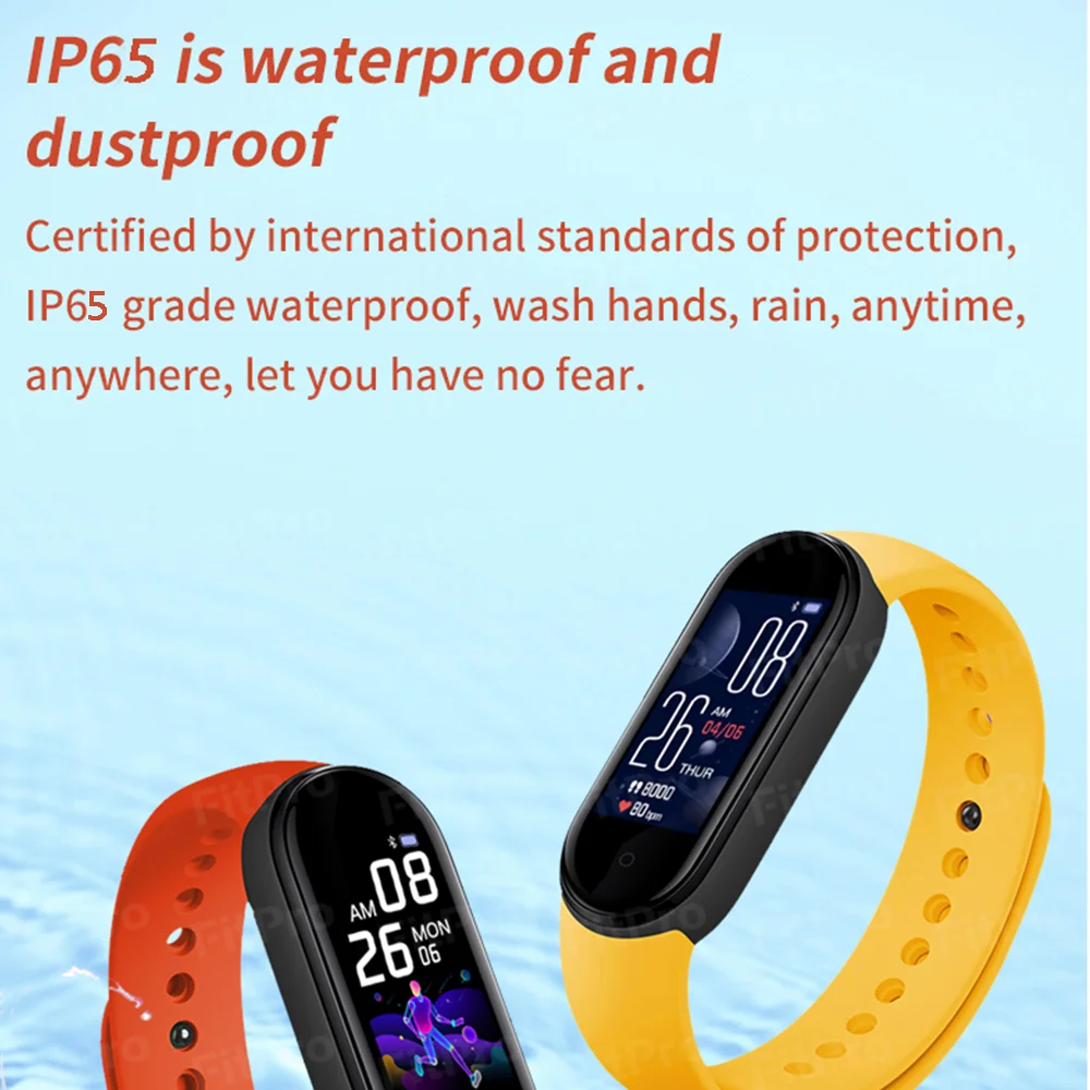 

New M5 Smart Band Bluetooth Sport Fitness Tracker Pedometer M5 Smart Watches Men Heart Rate Monitor Call Reminder Smart Bracelet