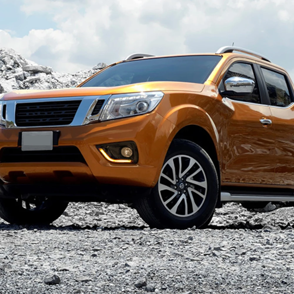 CSGJMY 2 шт. автомобильный светильник для Nissan Navara NP300 2015 2016 2017 2018 Светодиодный дневной