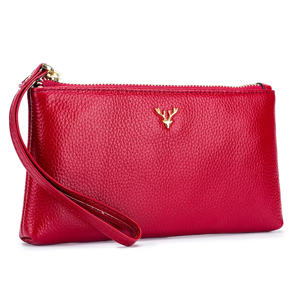 

Новые дамские сумочки, Женский Повседневный клатч, Женский Длинный кошелек, кошелек для монет из коровьей кожи, маленькие сумочки, мини-клат...