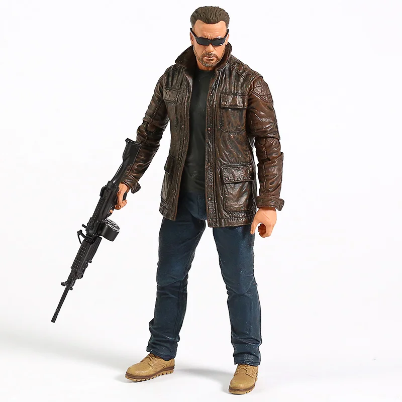 NECA Терминатор 6 темного рока старый T 800/Сара Коннер движущаяся фигурка