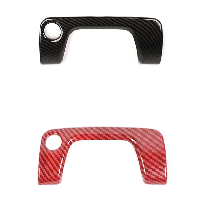 

Center Armrest Box Keyhole Trim Cover ABS Interior Accessories for Jeep Wrangler JL & JT 2018-2021