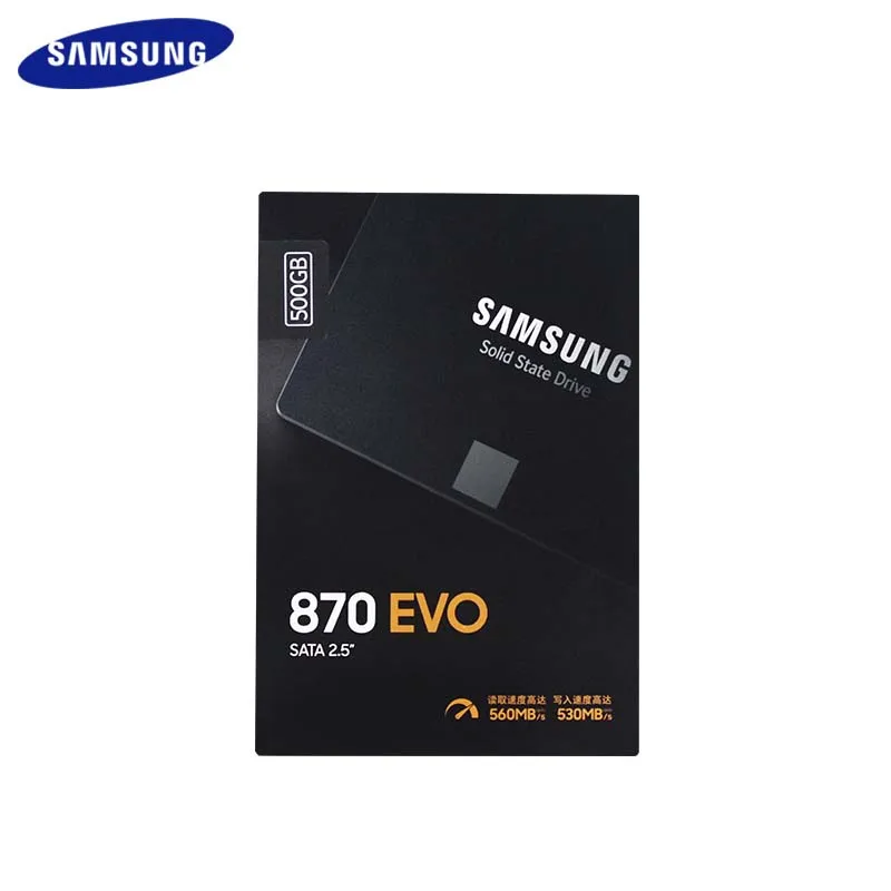 SAMSUNG SSD 870 EVO 250  500  1  2  2, 5    HDD SATA3.0