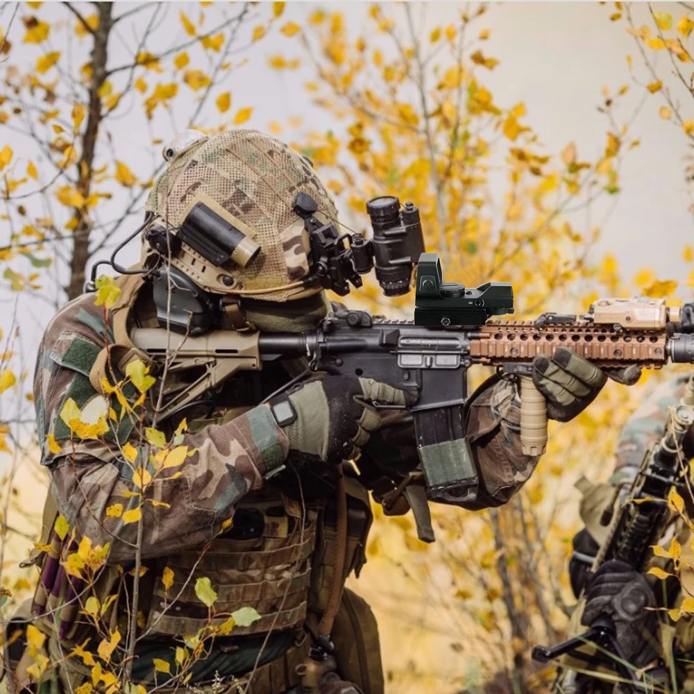 Cheap sniper scope reflection