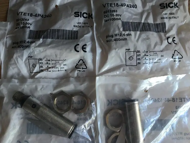 

100% New original SICK photoelectric switch VTE18-4P4212