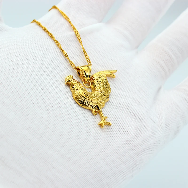 Новое поступление кулон в виде петуха курицы для женщин/мужчин ювелирное изделие