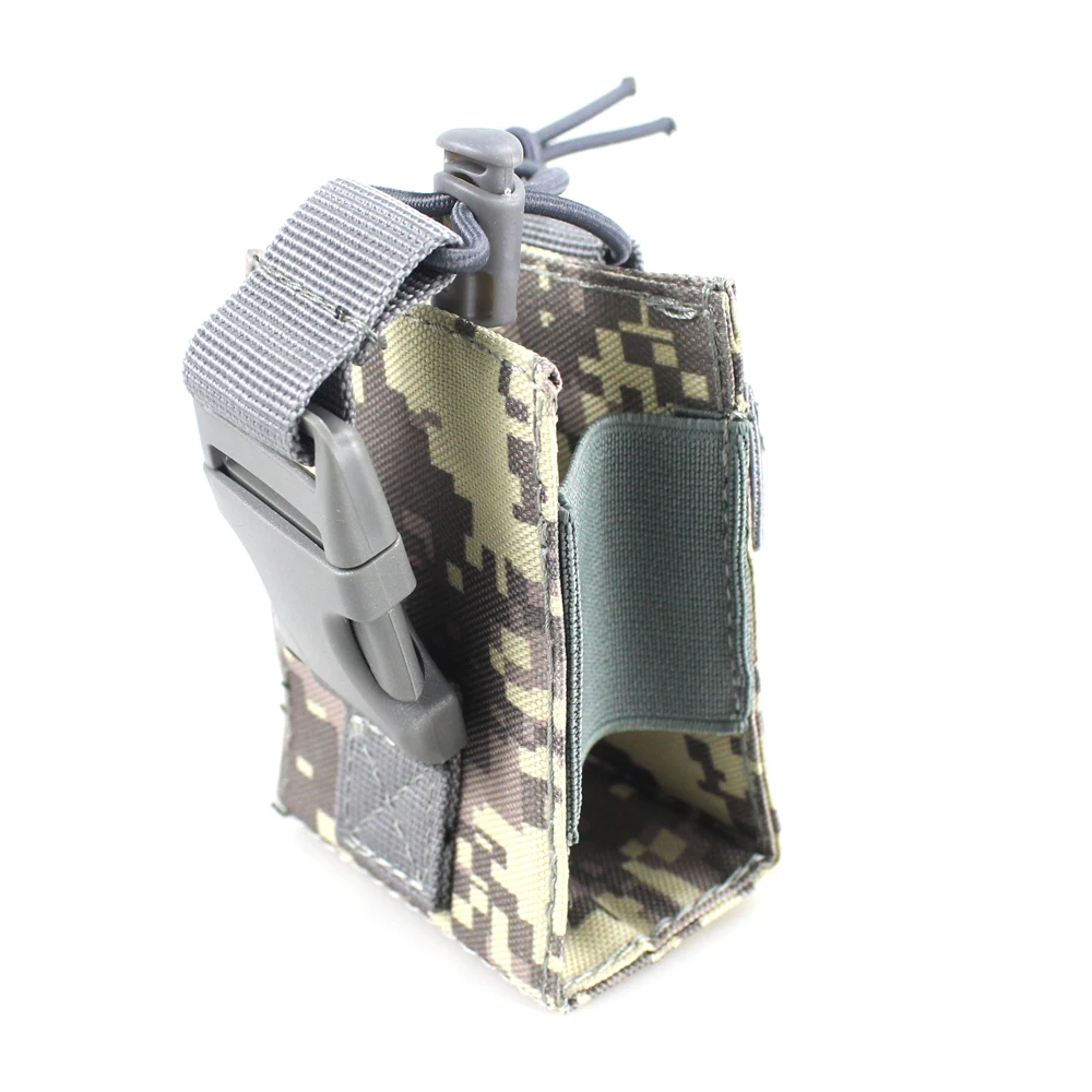 Открытый посылка мешок тактический военный Молл нейлон радио иди и болтай Walkie держатель рации Сумка Журнал Карманный кожаный чехол