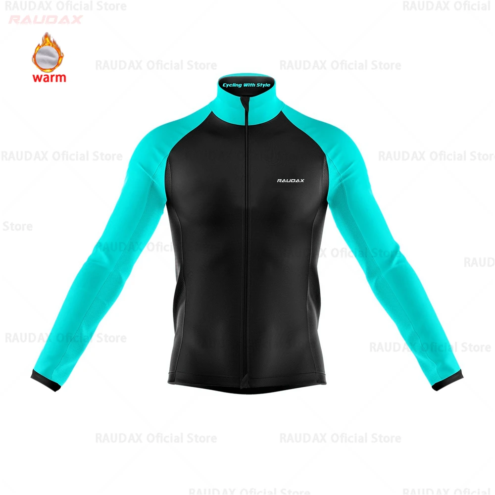 jersey only Мужская Джерси для велоспорта Pro Team raudax зимняя флисовая одежда для велоспорта MTB велотрусы Ropa Ciclismo триатлон - Цвет: jersey only