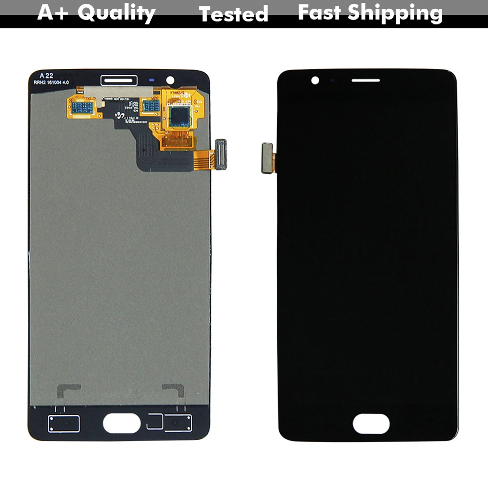 Высокое качество с рамкой ЖК-дисплей для Oneplus 3T Oneplus A3010 ЖК-дисплей Дисплей дигитайзер сенсорный экран Панель датчик экрана в сборе+ Инструменты