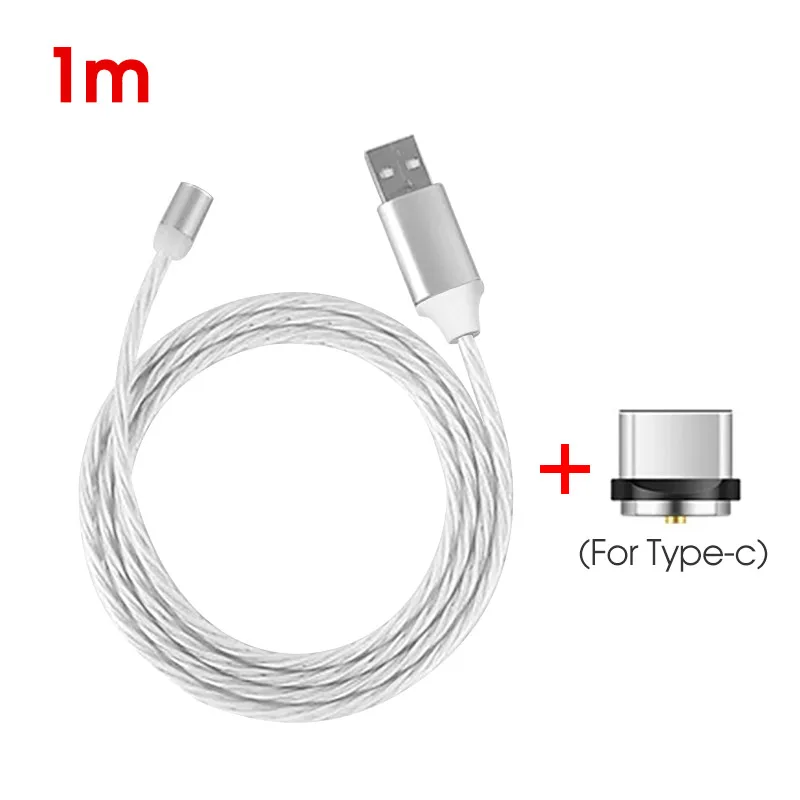 04 Крутой Магнитный USB кабель для быстрой зарядки usb type C кабель магнитное зарядное устройство для зарядки данных Micro USB кабель мобильного телефона кабель USB шнур - Цвет: 04