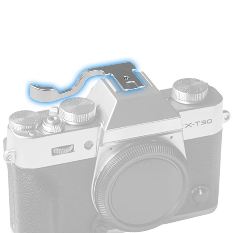 BGNing Алюминиевый Чехол для горячего башмака с большим пальцем Fuji XT 10 XT20 XT3 XT2 X T1 T2