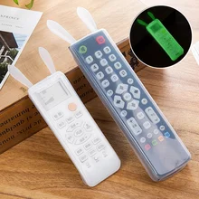 Silicone Waterproof Protective Remote Control Case For Samsung Lg Smart TV Rabbit Ears Glow Remote Cover Wholesale Dropshipping