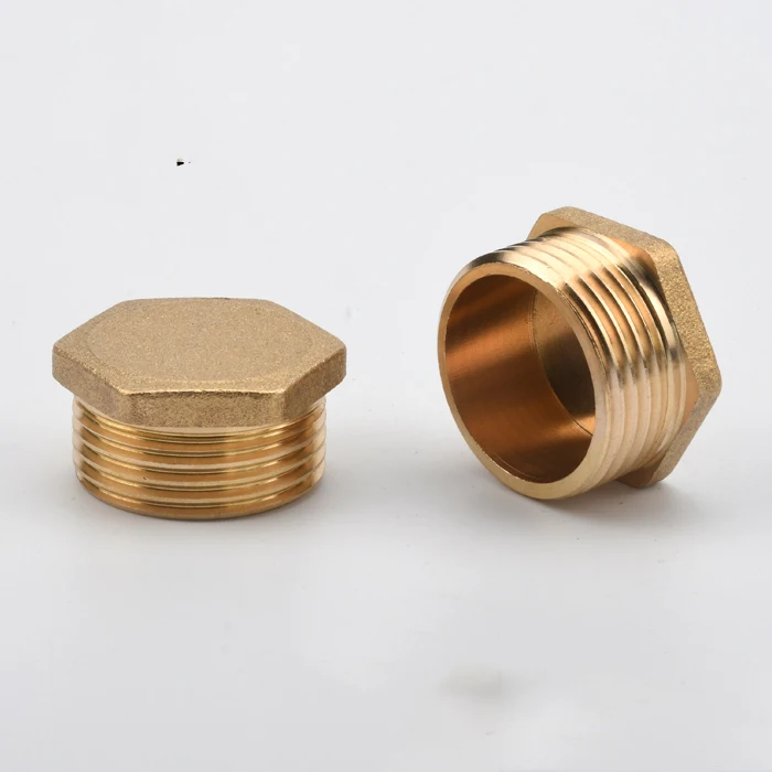 

free shipping 30 Pieces Brass 3/8" Male To 1/2" Female BSP Reducing Bush Reducer Fitting Gas Air Water Fuel Hose Connector