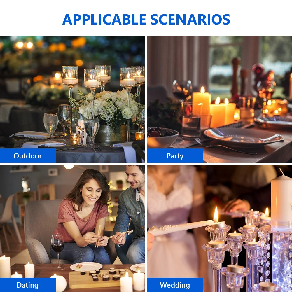 

100PCS/Set Pure Cotton Core Candles Wicks 10cm DIY Candle Making Pre-waxed Smokeless With Oil Wicks for Home Party Supplies