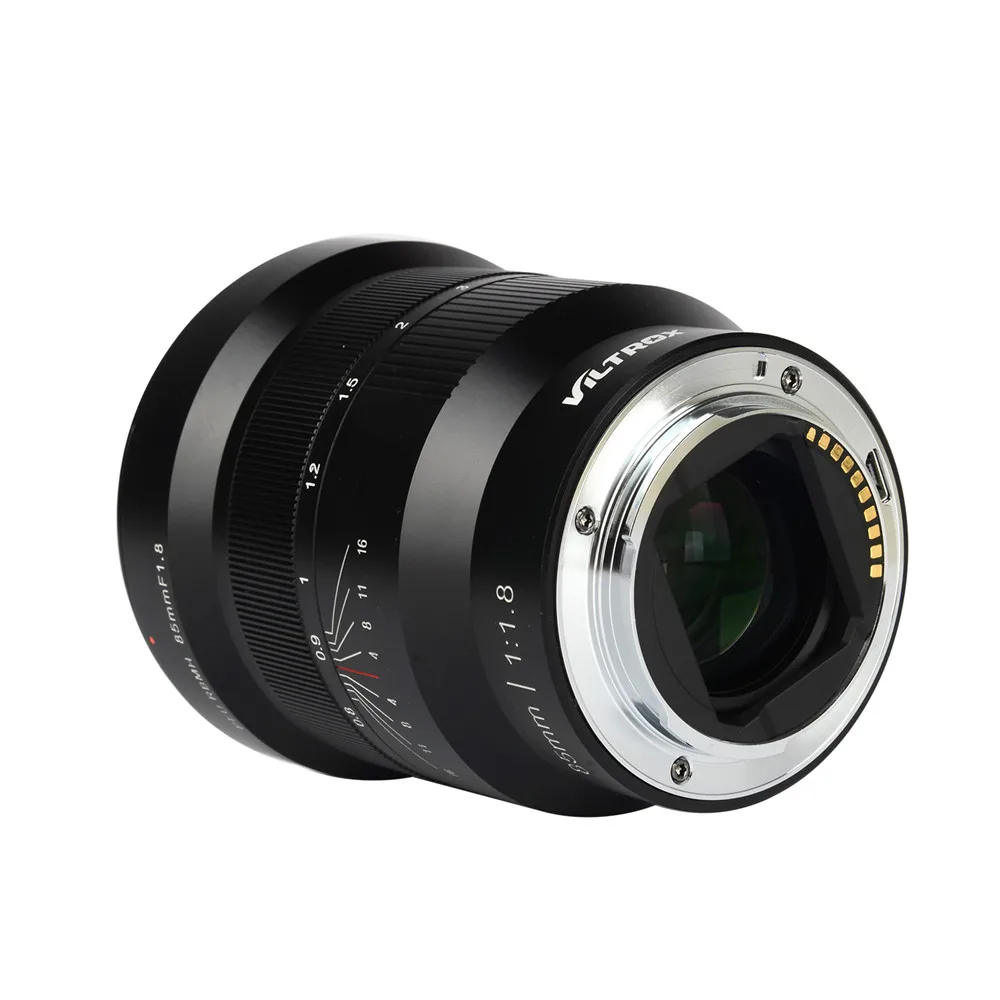 VILTROX 85 мм f/1 8 Полнокадровый ручной объектив с фиксированным фокусом F1.8 для камеры