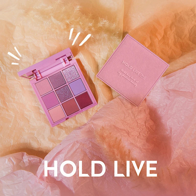 

9 Colors Velvet Pastel Pressed Powder Pearly Matte Eyeshadow Palette Makeup Shimmer Glitter Nude Eyeshadow Palette