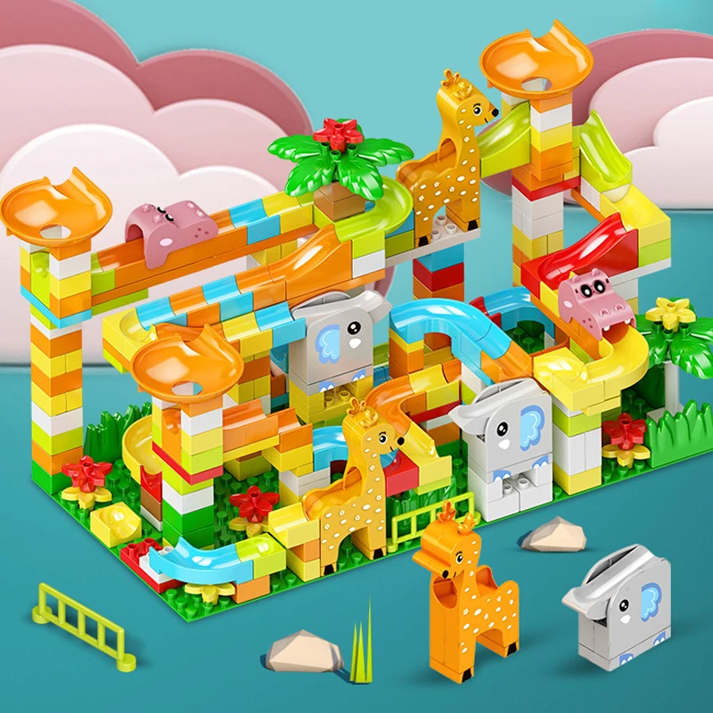 Скользящие блоки в виде животных гоночный бег сделай сам большой размер