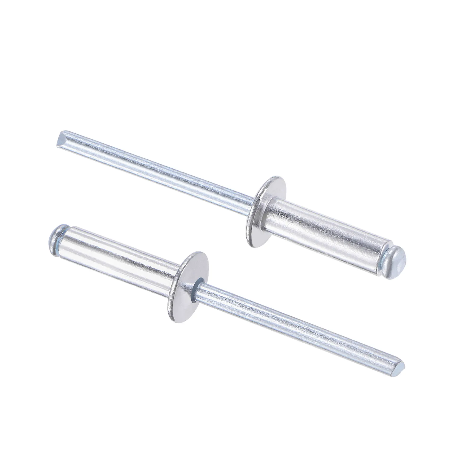 

Uxcell Blind Rivets , Aluminum Pull Rivets Core Decoration Rivets 5mm Diameter 16mm Grip Length Silver Tone , 60pcs