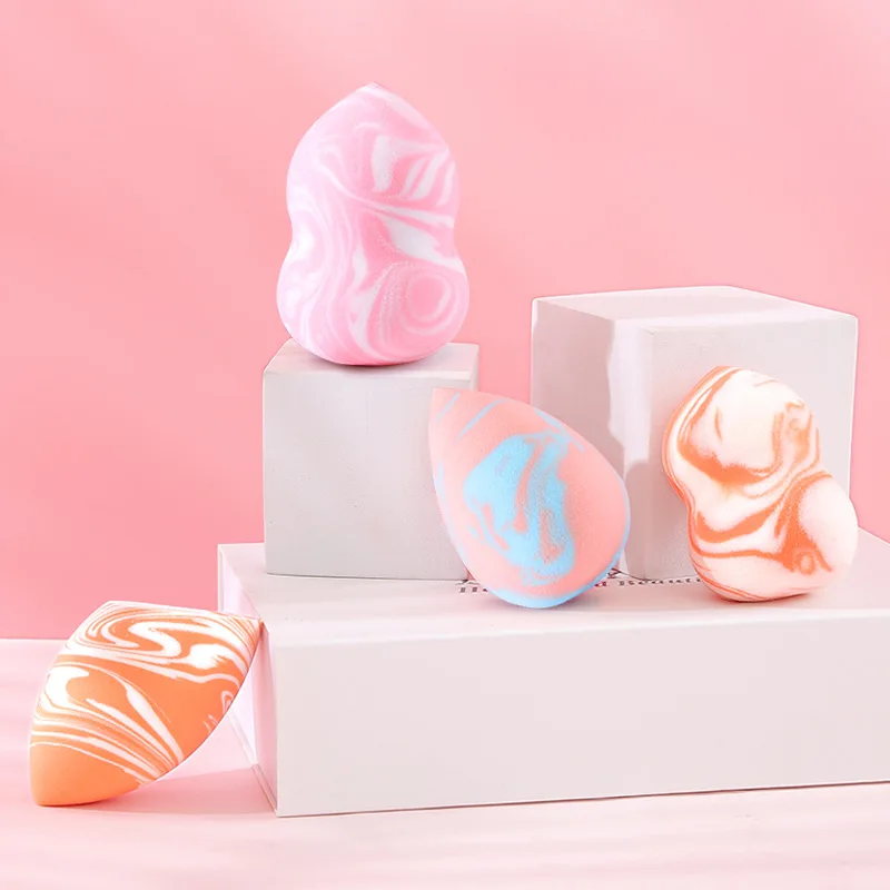 Косметика спонж в форме яйца косметика из микрофибры Spong Egg тональная пудра для