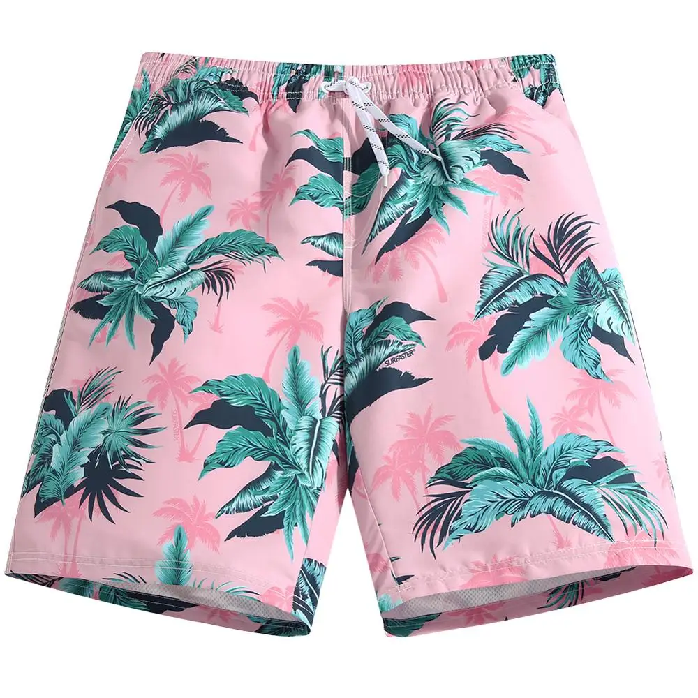 Быстросохнущий купальный костюм Surfaster с принтом плавки пляжная одежда шорты для