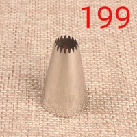 304 stainless steel 199 15 tooth open star decorating nozzle welding polishing baking diy tool small number