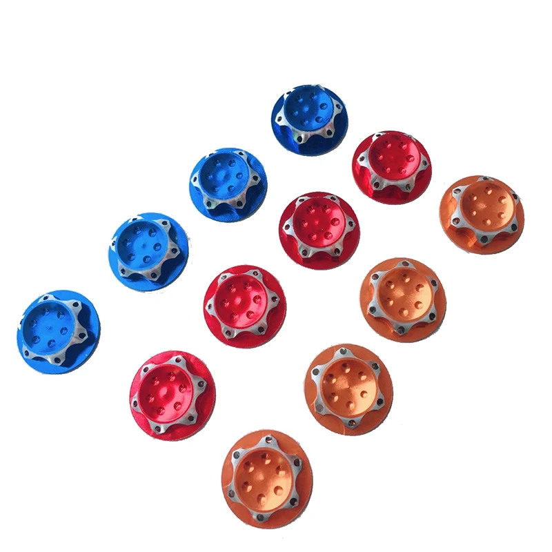 4 шт./компл. RC багги масштаб 1/8 17 мм пылезащитный замок переходник для гаек