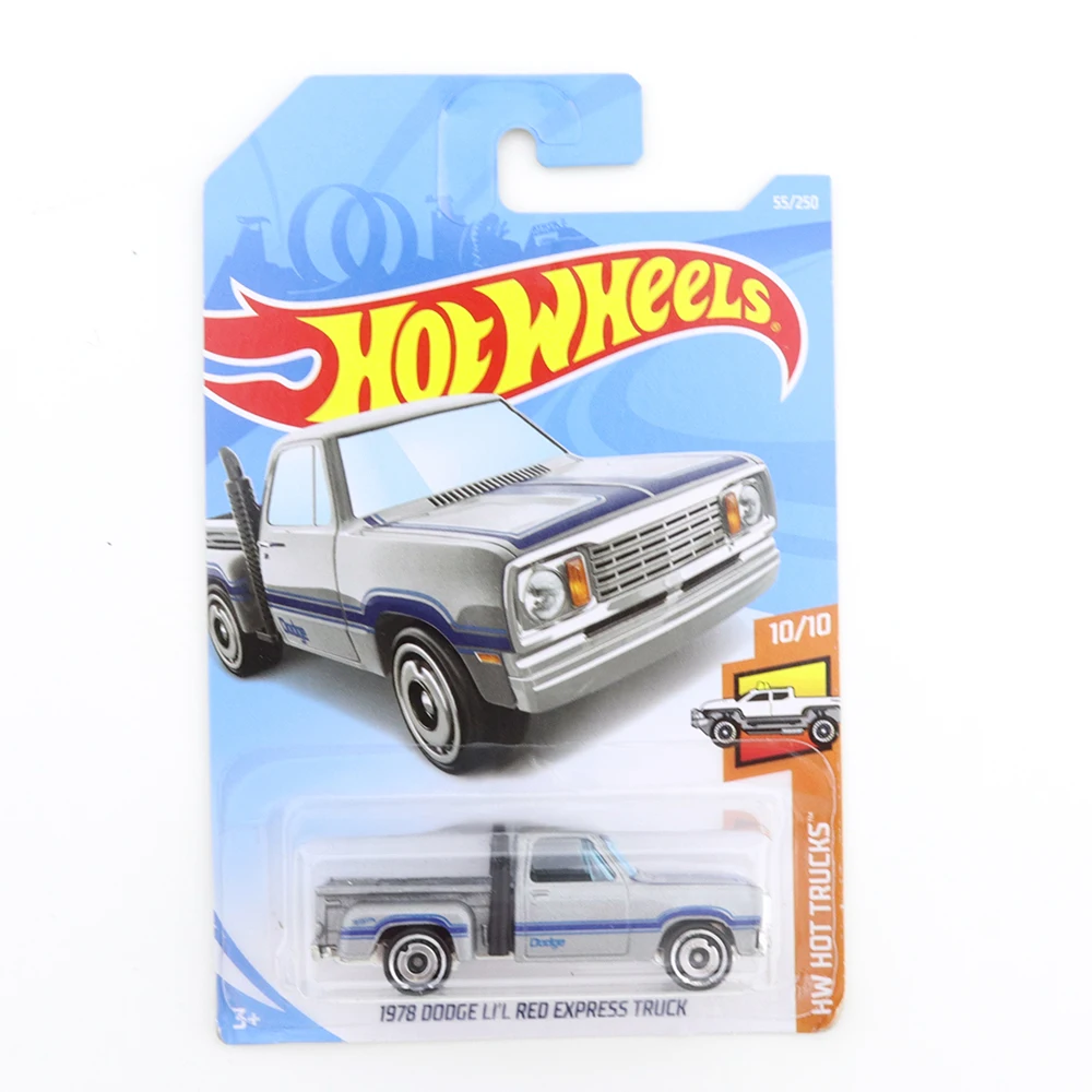 2017 горячие колеса 1978 DODGE LIL RED EXPRESS грузовик Мини Сплав купе 1/64 Металл литье под