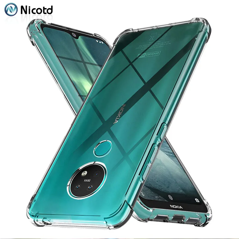 Мягкий силиконовый чехол для Nokia Lumia 7,2 6,2 4,2 3,2 2,2 ударопрочный бампер чехол для Nokia 3,1 5,1 6,1 Plus на Nokia 5,1 6,1 7,1 8,1