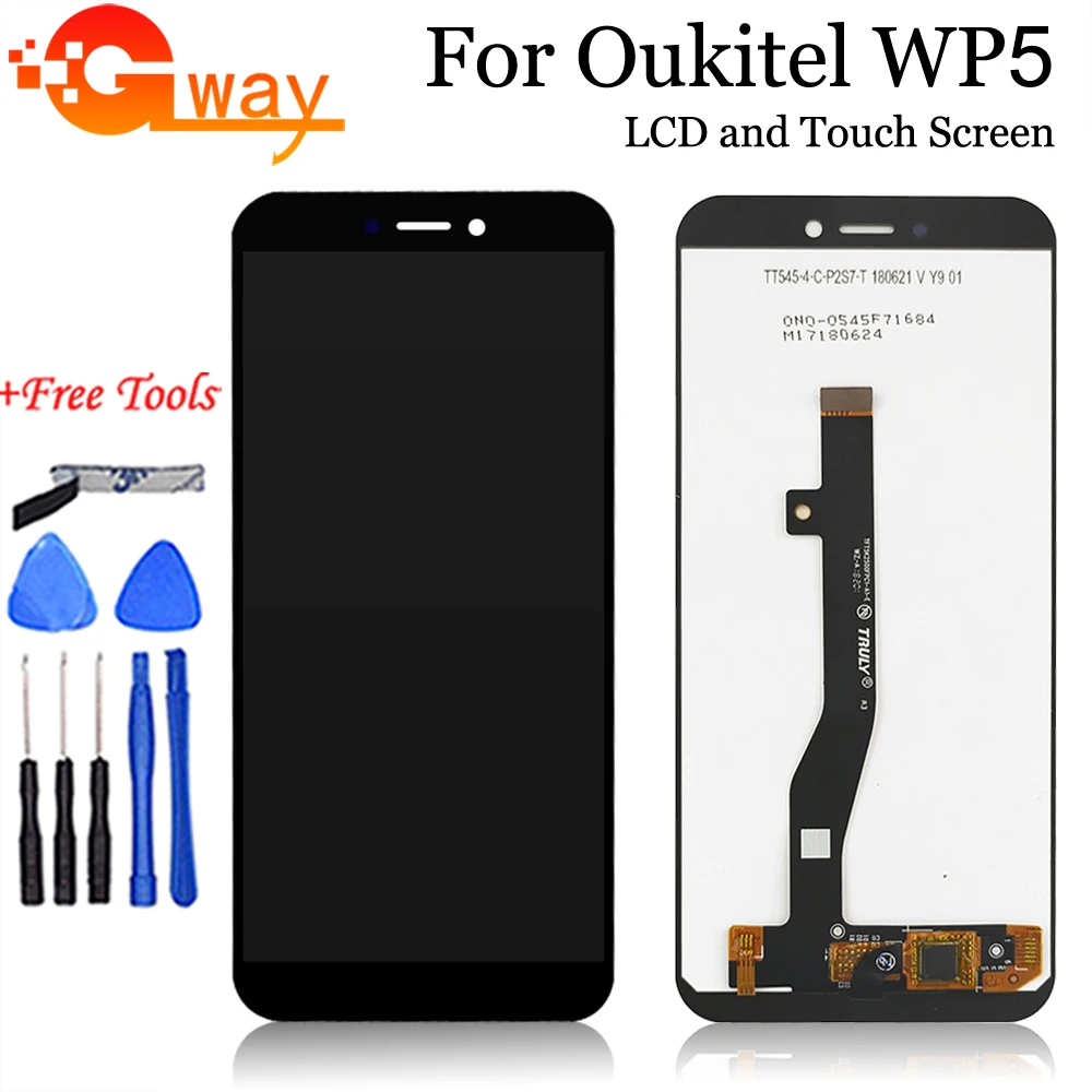5 &quotдля Oukitel WP5 ЖК дисплей Дисплей кодирующий преобразователь сенсорного экрана в