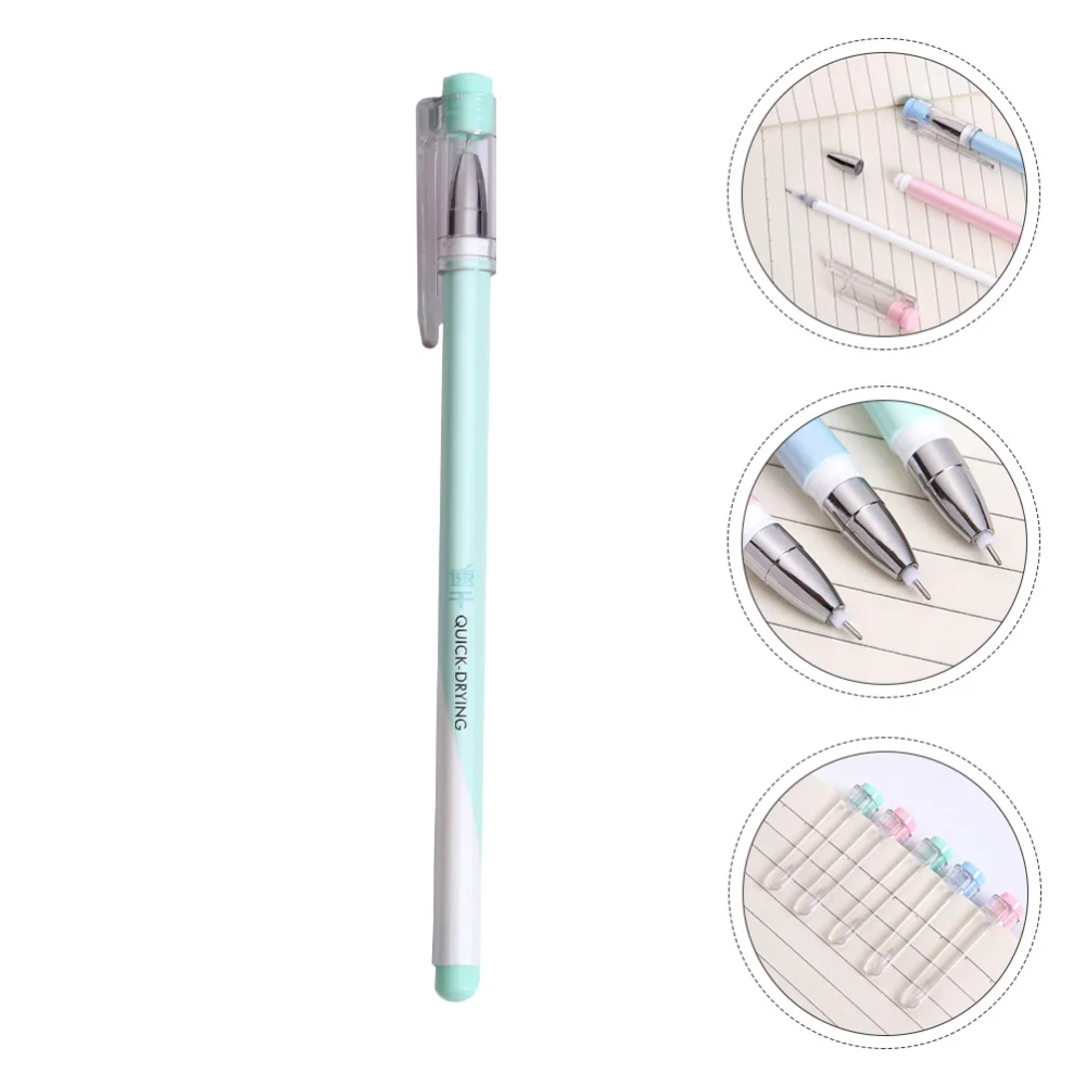 12 шт гелевая ручка довольно высокого качества красочная быстросохнущая Ручка