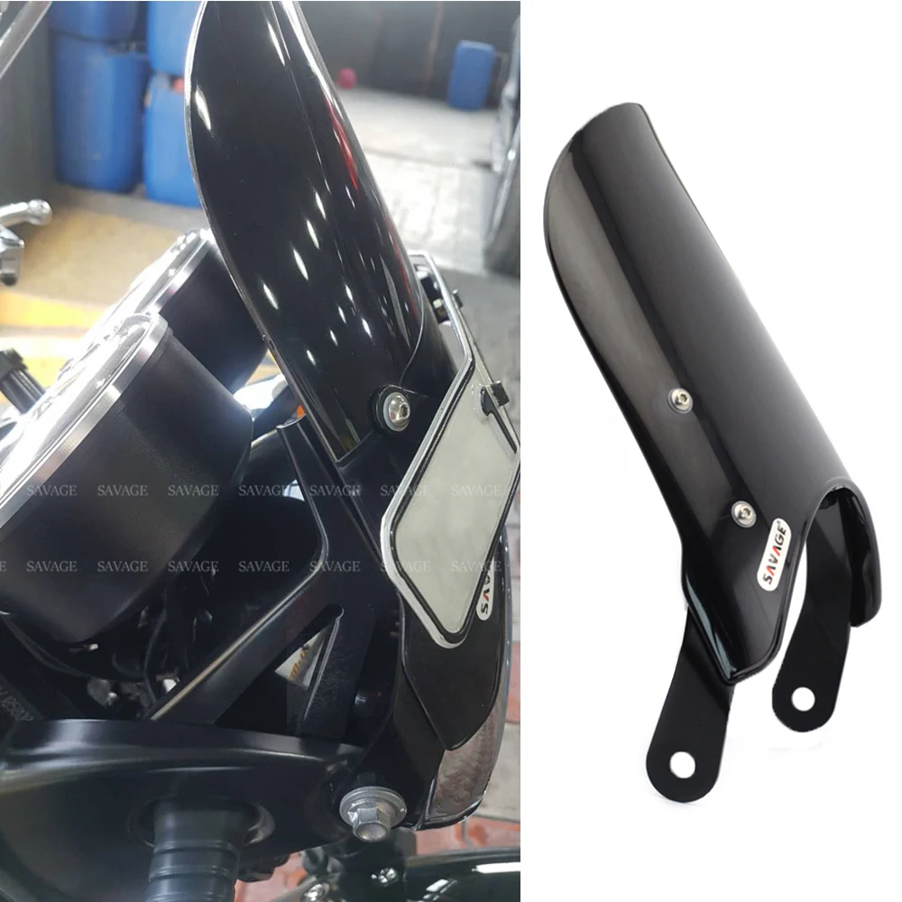 Универсальные ветрозащитные стекла для круглых фар 7 дюймов дефлекторы гибкие