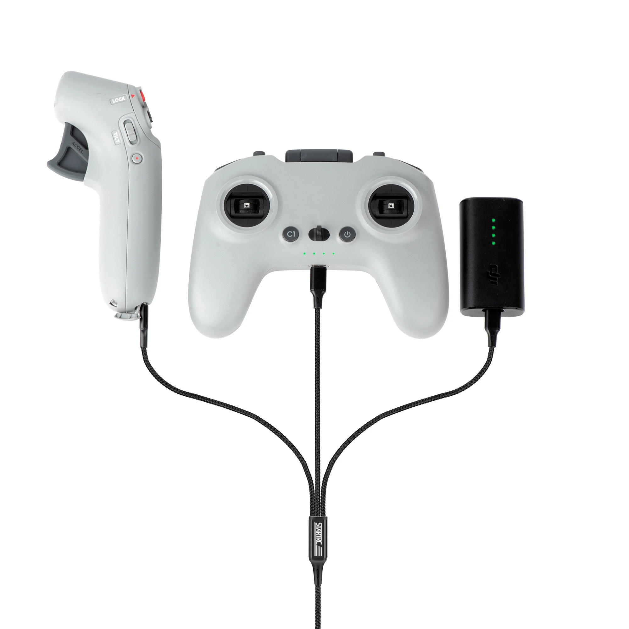 

For DJI FPV Combo Drone Accessorie Remote Control Glasses Battery Charging Cable