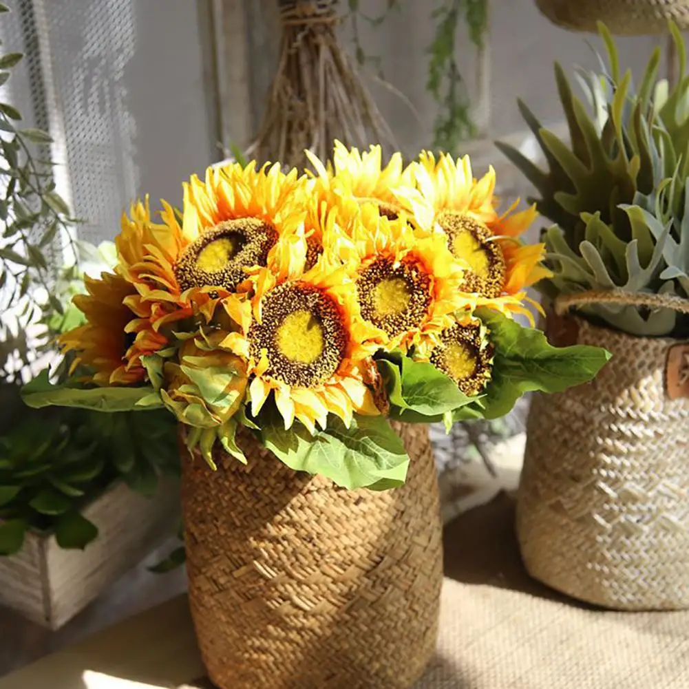 Hand-Woven Fruit Gardening Storage Basket Nordic Simple Box Hamper Organizer | Дом и сад