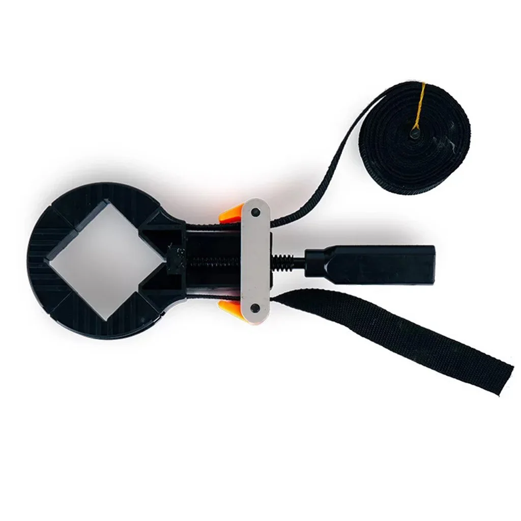 Деревообрабатывающий ленточный зажим с прямым углом по дереву для ремня ручной