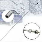 1 шт. запчасти нагреватель топливный стенд Замена 49 см длина 2 мм ID аксессуары металлический Серебряный Для Webasto Высококачественная прочная труба