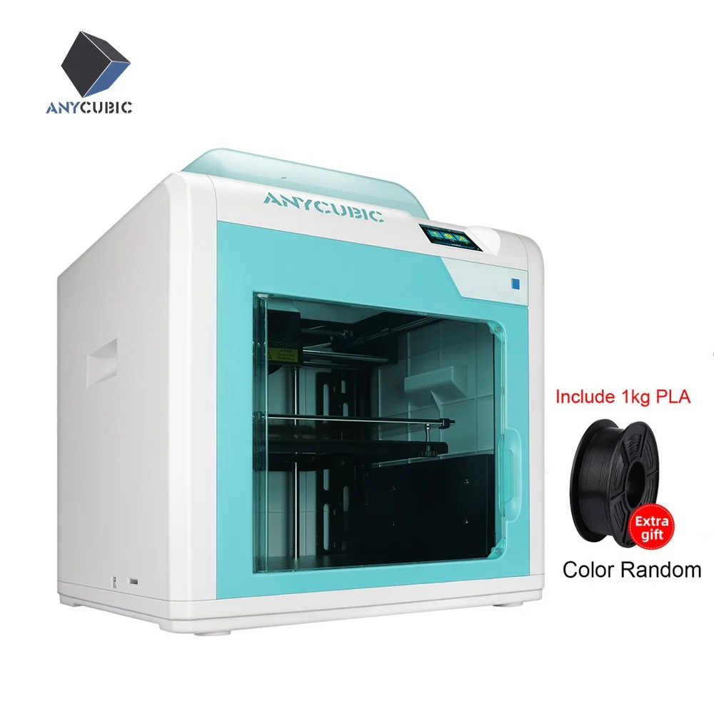 ANYCUBIC новый обновленный 4Max Pro 3D принтер большой размера плюс FDM набор для