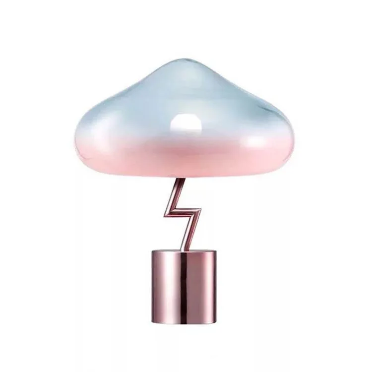 

Европа стеклянный шар светодиодный цвет стекла lampada da tavolo Настольный светильник led Настольная лампа для спальни деко