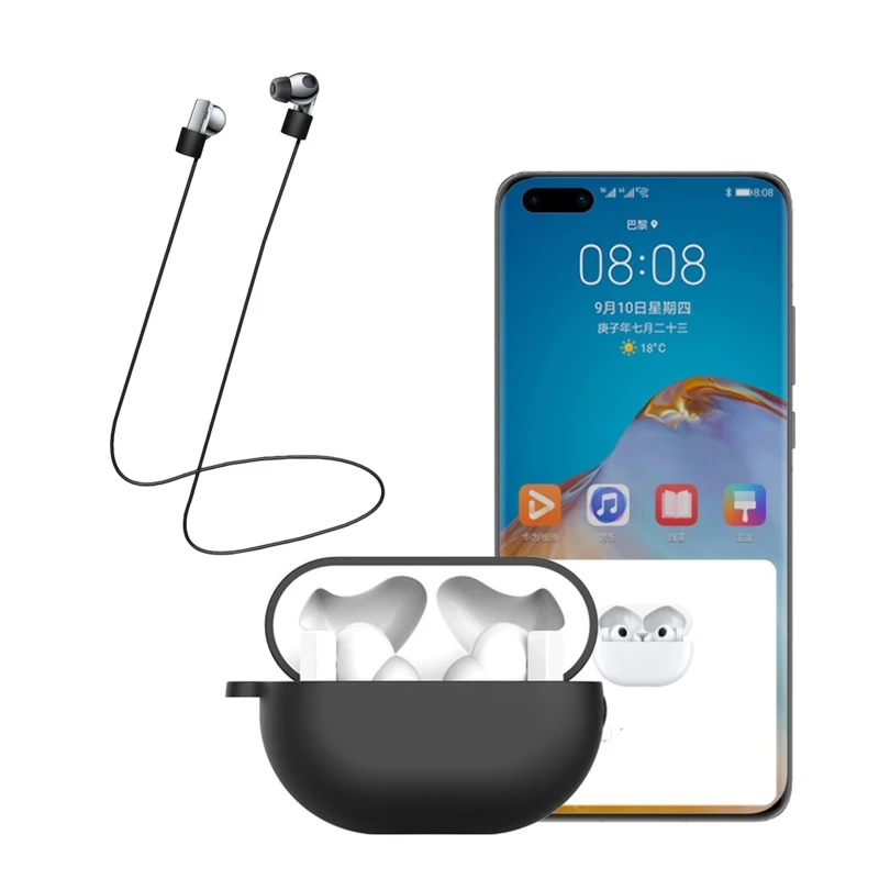 

Силиконовый чехол для huawei Freebuds Pro, многоцветные защитные нежные Чехлы R9CB