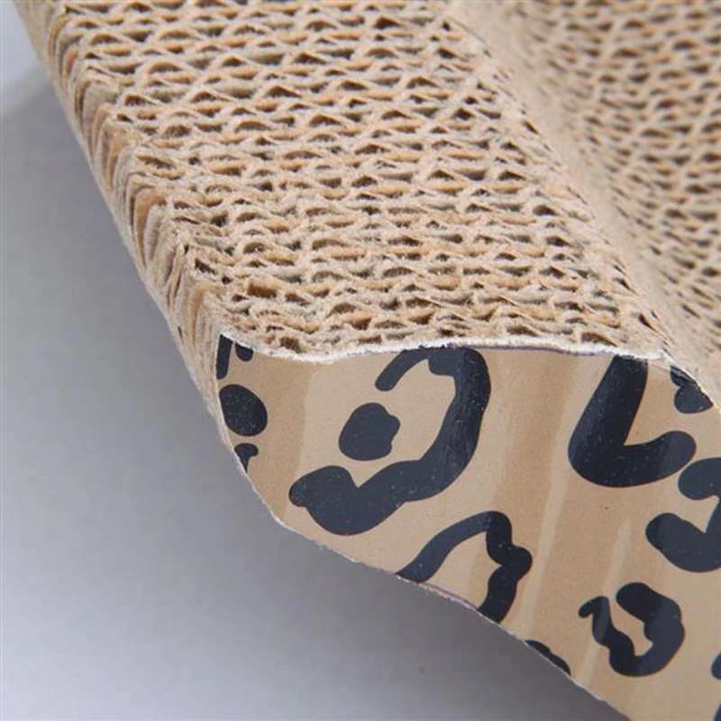 

Big Pet Cat Scratching Corrugated Board Grinding Claw Plate+Catnip Paper Pad Climbing Frame Scraper Mat