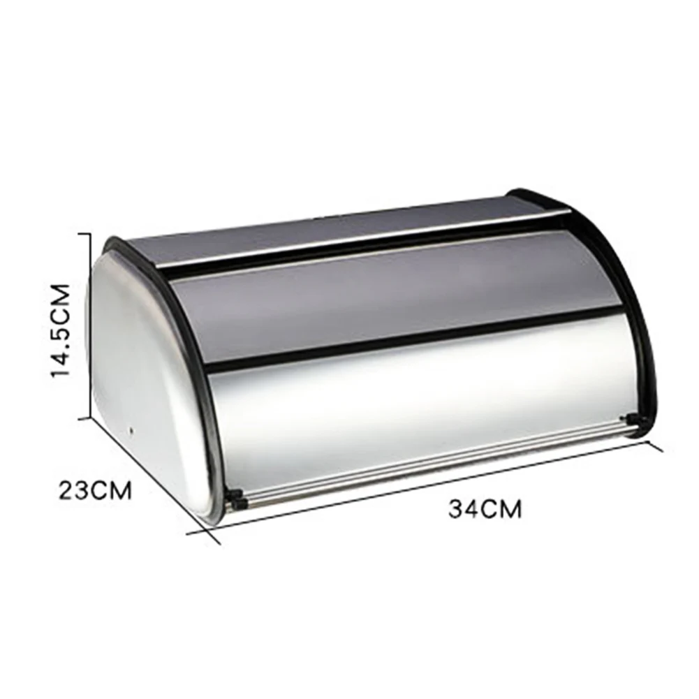 Прочный большая вместительность Хлебница из нержавеющей стали Кухонный