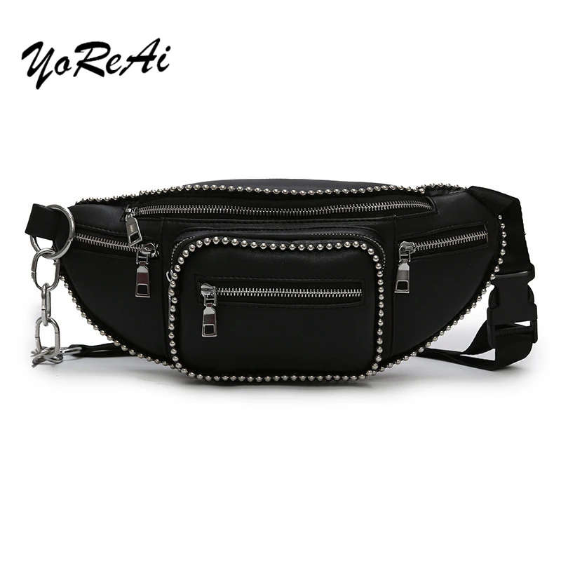 Прямая поставка модная черная сумка для телефона ежедневного использования