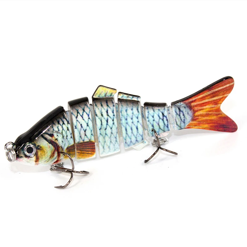 1 uds/invierno pesca Bionic мульти секцион nadar duro bait10 см/15 5 г искусственный воблер giratorio