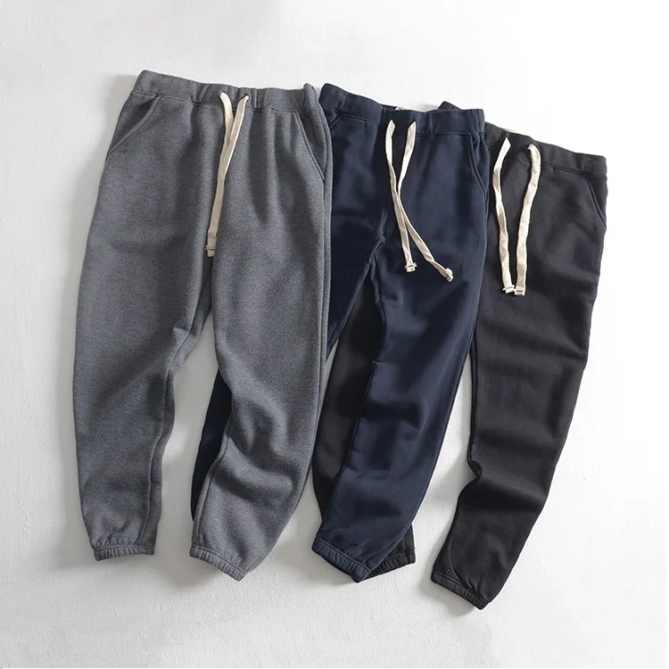 

Obrix Male Sporty Comfy Pants Mid Waist Drawstring Outdoor Everyday Wear Cotton casual Style Pants For Men