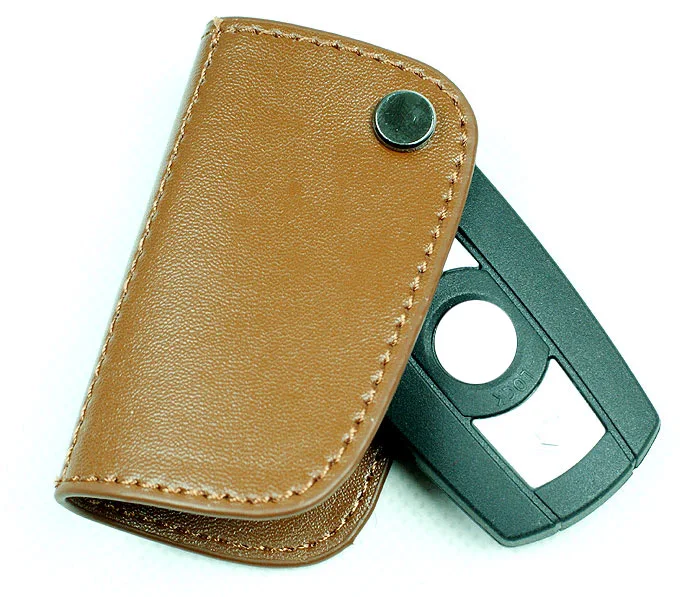 Top Layer Leather Key Case for Car Bag Fit For BMW | Автомобили и мотоциклы