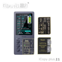 Qianli 2.1 3 boards iCopy Plus LCD Screen Original Color Repair Programmer for Phone 11 X 8 8PVibration/Touch Repair+battery