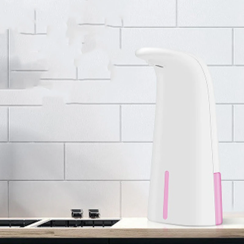 

2Pcs Automatic Sensor Liquid Soap Dispenser Motion for Home Kitchen Pressless Bathroom Soap Dispenser Promotion