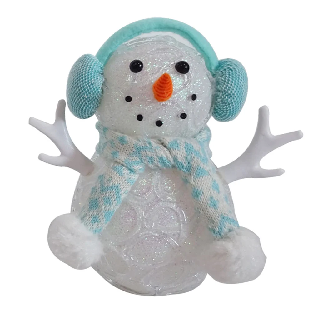 

Christmas Snowman Light Chic Desktop Lamp Bedside Decorative Light Home Decor Lamp for Living Room Bedroom