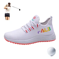 womens ladies trendy girls golf sneakers sock mesh sport sneakers women golf training shoes summer sneakers leisure shoes