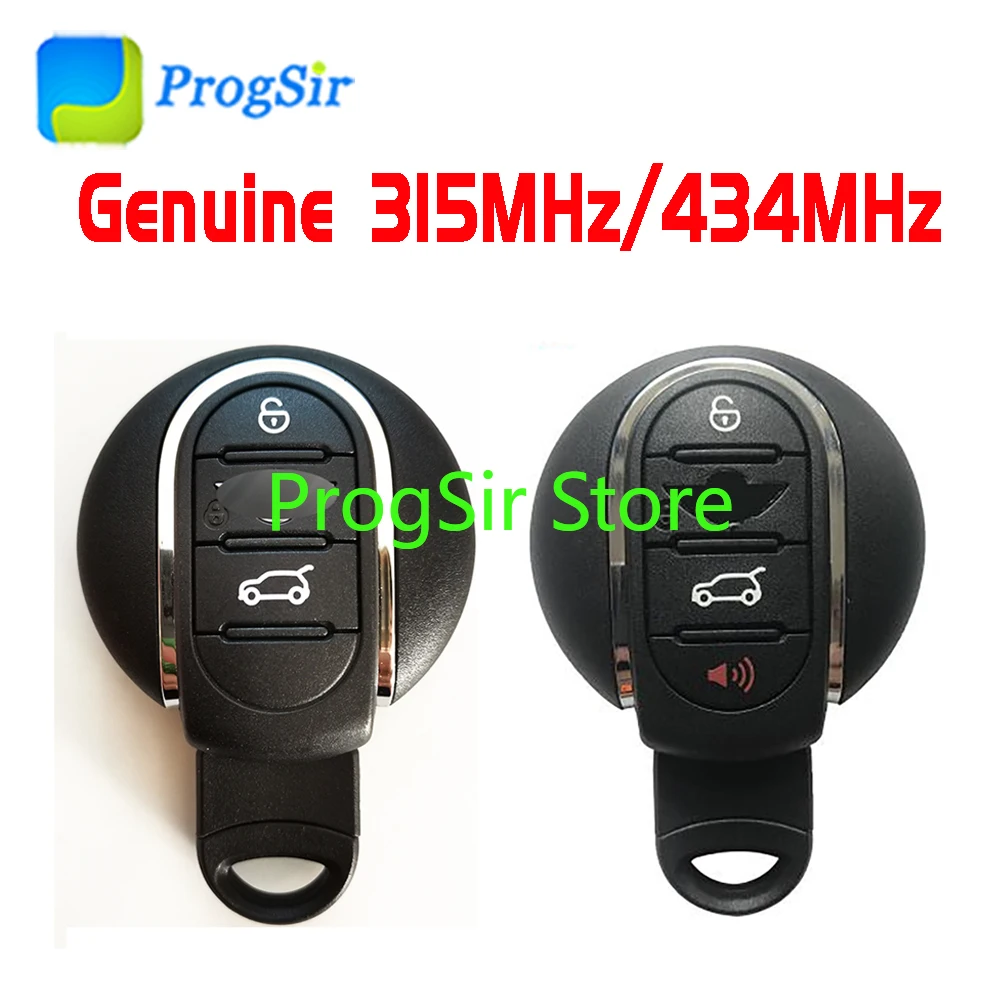

Original 315MHz 434MHz Proximity Smart Key Remote Control For BMW MINI Compatible F-Series With Hitag Pro ID49 Chip