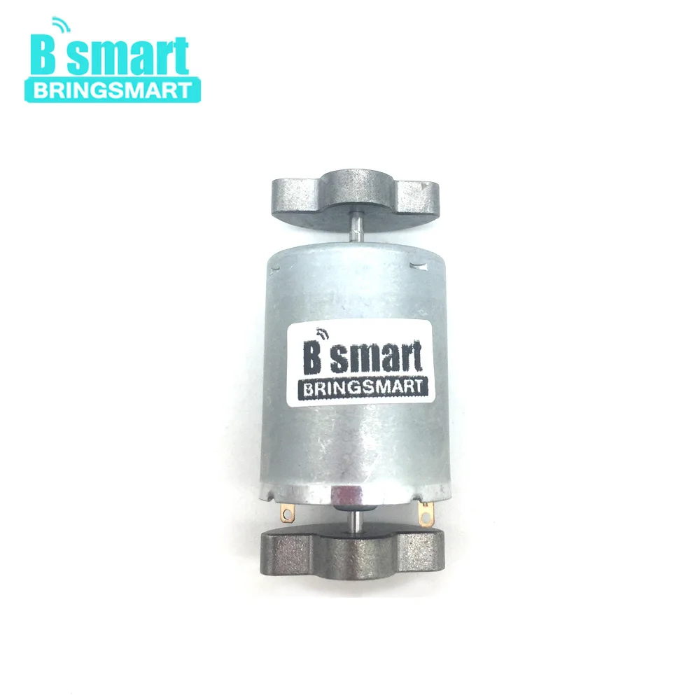 Bringsmart высокая скорость 6000 об/мин сильная вибрация 6 в 12 В 24 В вибропривод постоянного тока для микро массажный мотор R370 двухсекторная головка