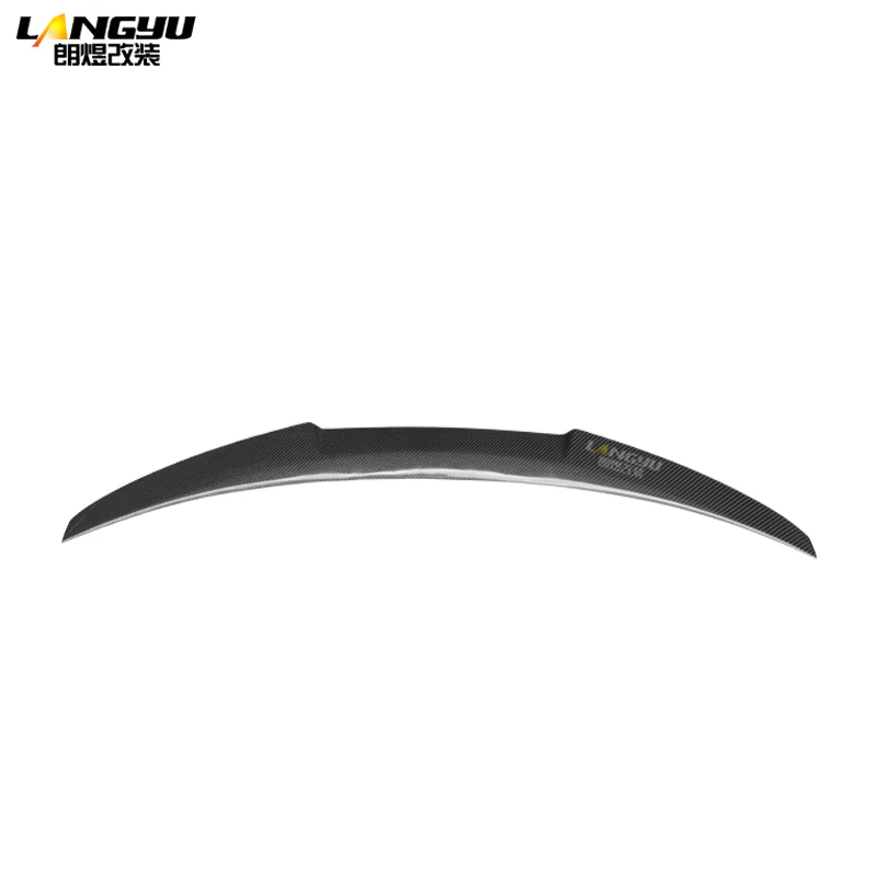 Для BMW 5 серии F10 F18 седан LWB V8 2010 2011 2012 2013 2014 2016 2017 M4 стильный спойлер из углеродного